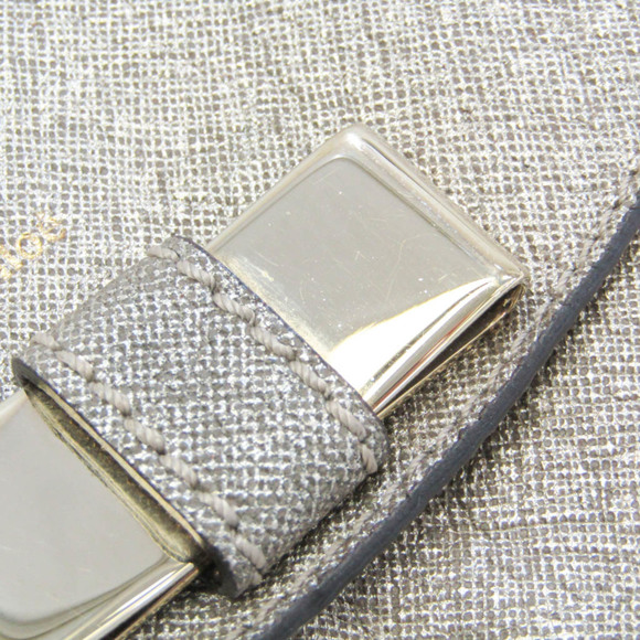 CHLOE Ribbon Women's Coated Canvas Shoulder Bag,Tote Bag Gold - Picture 5 of 10